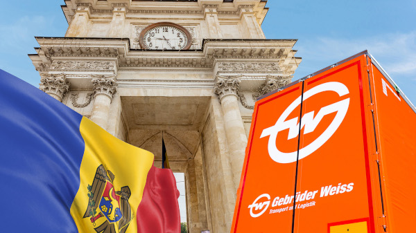 Gebrüder Weiss România lansează o nouă rută de transport către și dinspre Republica Moldova