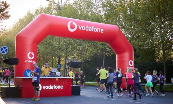 OXYGEN si Vodafone aduc impreuna tehnologia si sportul la Bucharest Marathon