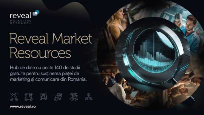 Reveal Market Resources: Hub de date cu peste 140 de studii gratuite pentru susținerea pieței de marketing și comunicare din România
