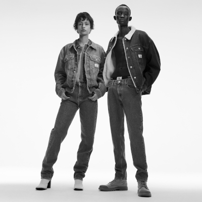 Calvin Klein Cea Mai Confortabilă Jachetă Căptușită Din Denim