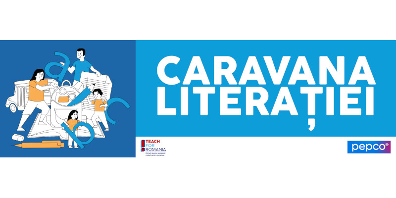 „Caravana Literației”: Teach for Romania