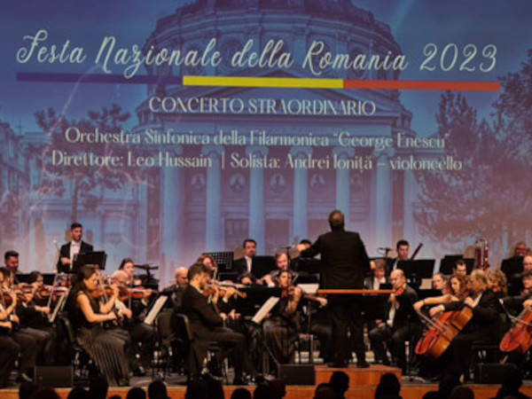 concertul Filarmonicii „George Enescu” la Auditorium Parco della Musica