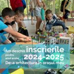 Înscrierile pentru profesioniștii mediului construit și profesori în programele De-a arhitectura din anul școlar 2024-2025 sunt deschise