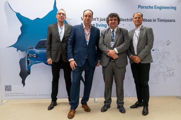 Porsche Engineering Romania încheie un acord de colaborare cu Universitatea Politehnica Timișoara