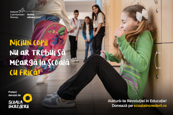 Datorită programului Active Citizens Fund România, românii au făcut peste 2300 de donații pentru a susține Școala Încrederii