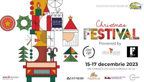 Cartierul Floreasca are din acest an un Festival de Crăciun, în Piațeta One Floreasca City