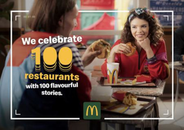 DDB și Tribal sărbătoresc poveștile savuroase din McDonald’s odată cu deschiderea celui de-al 100-lea restaurant