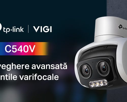 TP-Link a lansat în România noua sa cameră de supraveghere pentru exterior, modelul VIGI C540V, ce oferă securitate deplină pentru orice afacere