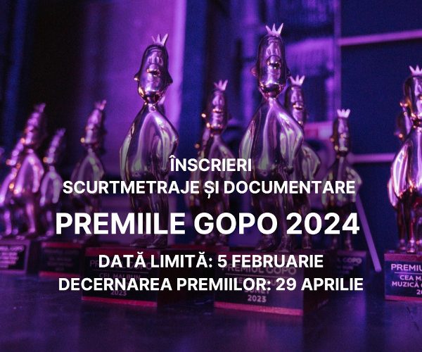 Gala Premiilor Gopo 2024 va avea loc în 29 aprilie. Peste 30 de lungmetraje intră în cursa pentru nominalizări