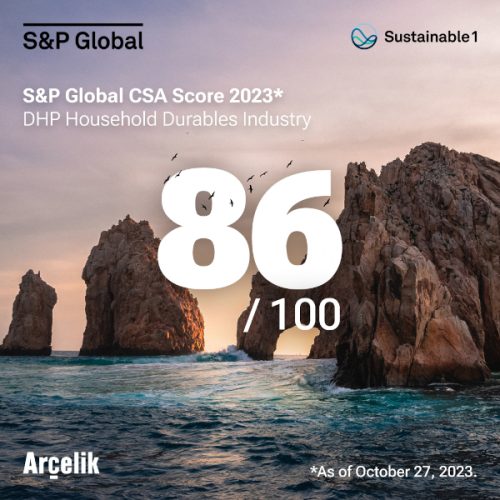 S&P Global: Arçelik, grupul din care face parte compania Arctic, obține cel mai mare scor din industria de electrocasnice în ceea ce privește sustenabilitatea