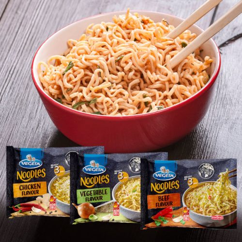 Cu VEGETA Noodles, în 3 minute Asia e la tine în farfurie