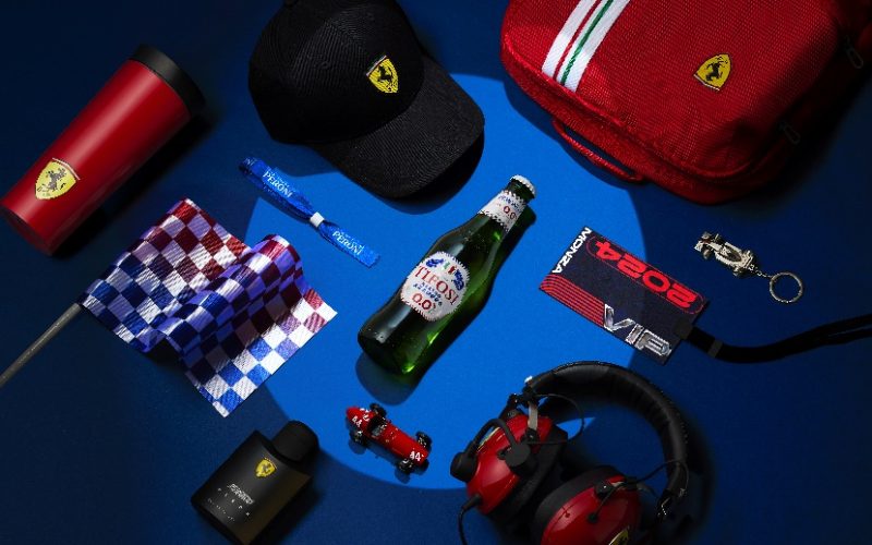 Peroni Nastro Azzurro 0,0% alcool lansează un nou parteneriat global cu Ferrari