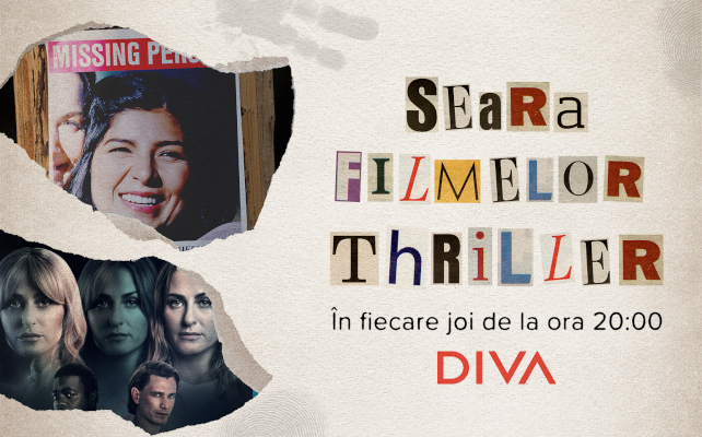 În februarie, serile de joi la DIVA sunt dedicate filmelor thriller