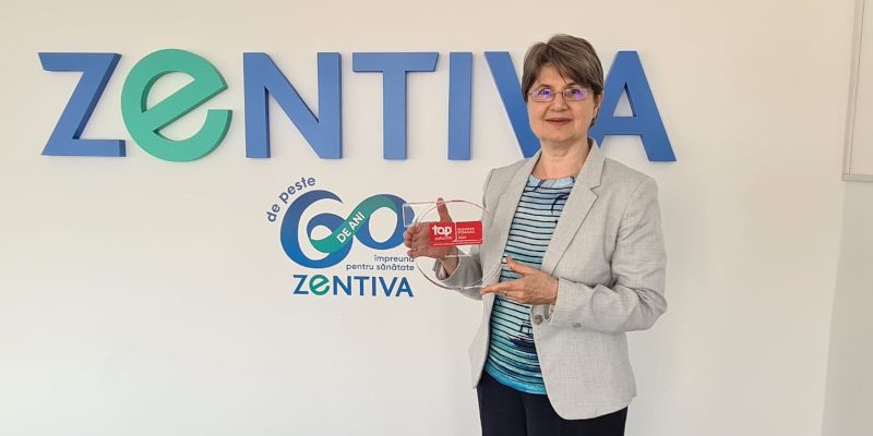 Zentiva România primește, pentru a treia oară consecutiv, certificarea Top Employer