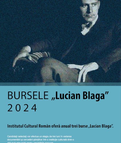 Bursele Lucian Blaga 2024