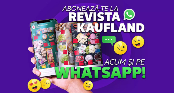 KV nou canal WhatsApp Kaufland