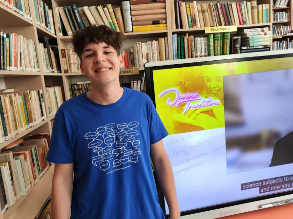 Matei Abălaru, câștigătorul din România al concursului UE pentru tinerii traducători