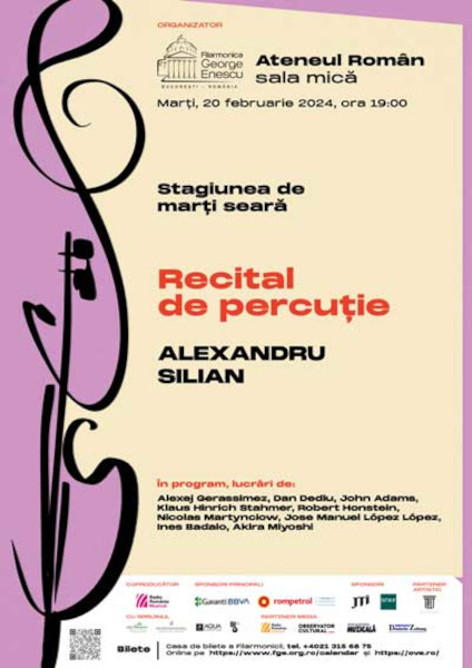 Recital de percutie Alexandru Silian