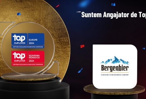 Bergenbier S.A. a fost certificată ca Angajator de Top în România