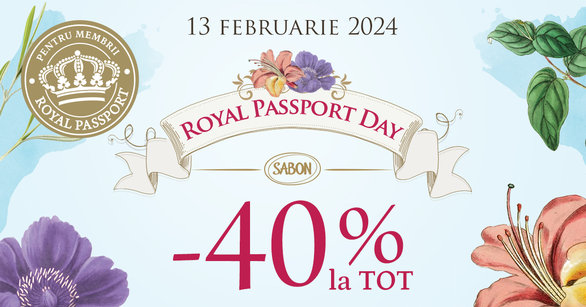 Sabon Royal Passport Day 2024