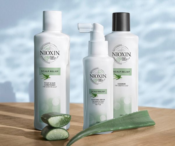 Gama Scalp Relief de la Nioxin gamă de îngrijire destinată scalpului sensibil uscat care prezintă mâncărimi
