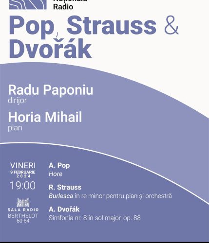 Din S.U.A. la București: dirijorul Radu Paponiu la pupitrul Orchestrei Naționale Radio