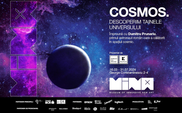 Nou spectacol imersiv la MINA: “Cosmos – Descoperă tainele universului”