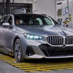 Production BMW 5 Series Touring at BMW Group Plant Dingolfing