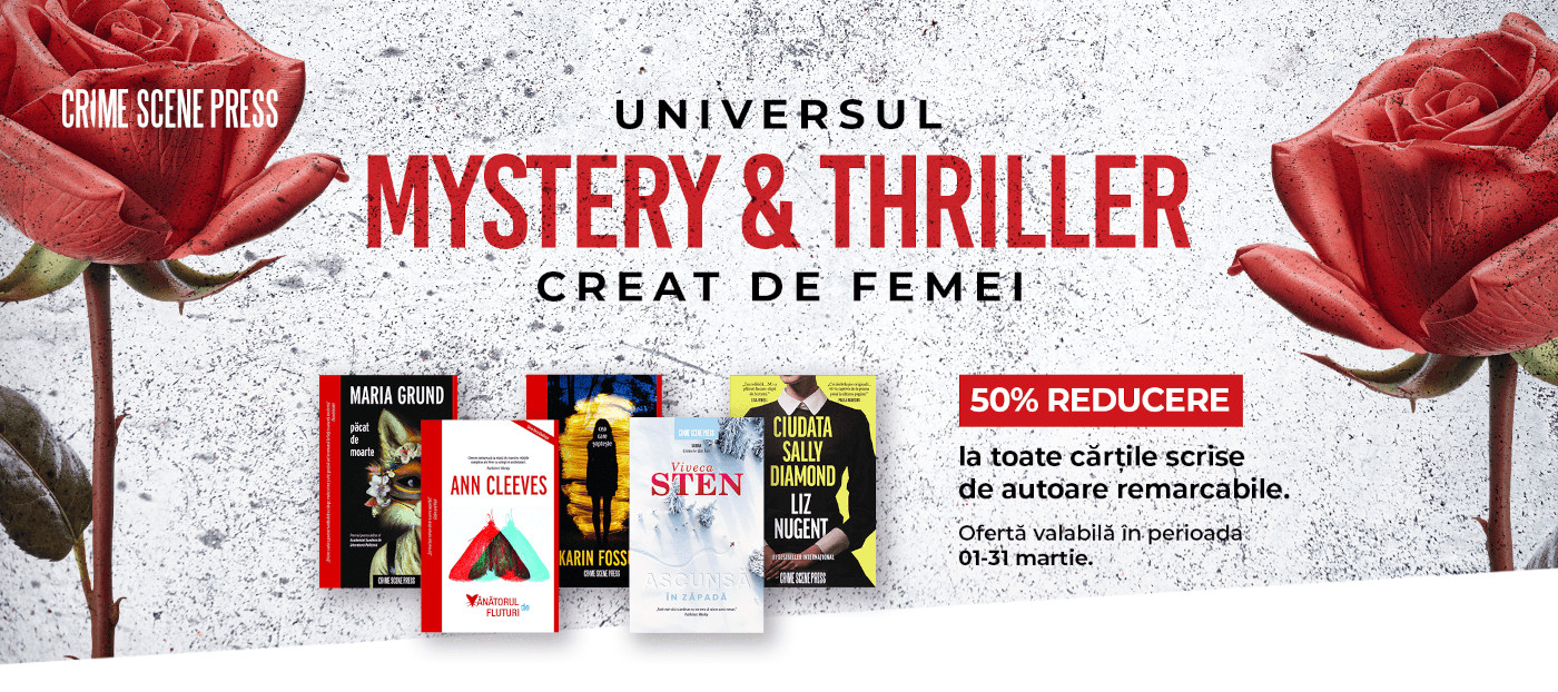 Universul mystery & thriller creat de femei
