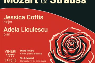 8 martie – concert de Ziua Femeii la Sala Radio: dirijoarea Jessica Cottis și pianista Adela Liculescu