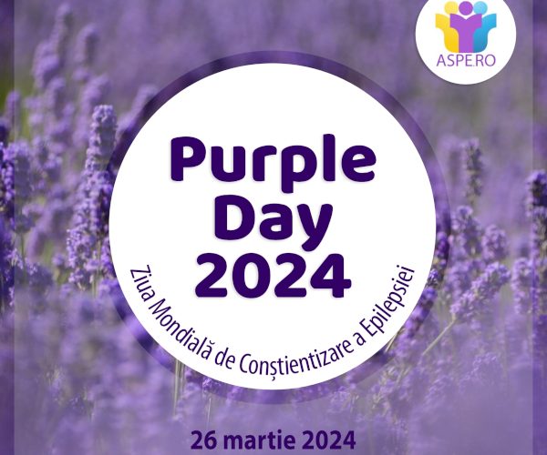 Ziua Mondială de Conștientizare a Epilepsiei (Purple Day) – eveniment online