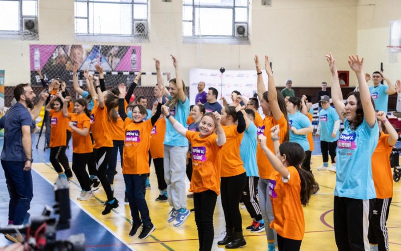 #FiiSocksy campania națională de conștientizare derulată de Special Olympics România Eveniment UNEFS, foto Alina Cojocaru