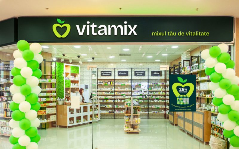 Magazinele Vitamix anunță lansarea unui proces de transformare a magazinelor naturiste în centre one-stop-shop pentru produse sănătoase