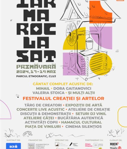 IARMAROC la Sat: Peste 50 de meșteșugari, artiști, creatori locali, din toată România, a căror metodă de producție este complet sustenabilă, se întâlnesc în 17-19 mai, la Cluj-Napoca