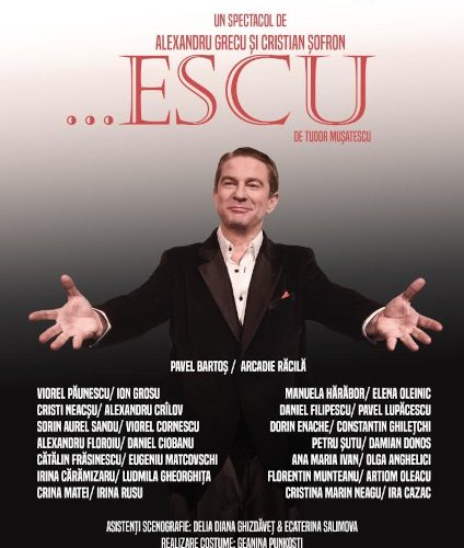 …Escu de Tudor Mușatescu în premieră la Teatrul Stela Popescu, pe 28 aprilie