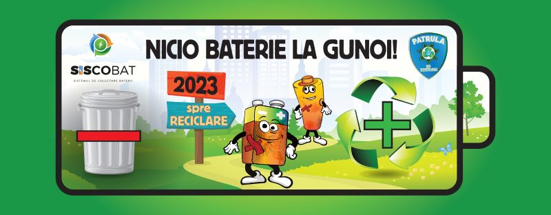Săptămâna Verde: concursul național „Nicio Baterie la Gunoi” ediția 2024