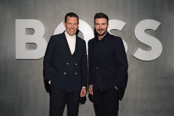 HUGO BOSS anunță parteneriatul strategic cu David Beckham pentru o colaborare pe termen lung