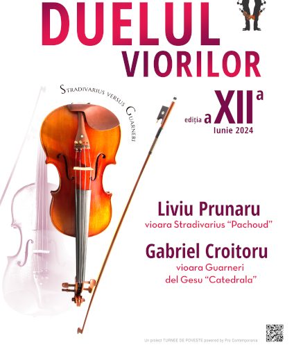 Stradivarius vs. Guarneri, al 12-lea duel, începând din 3 iunie