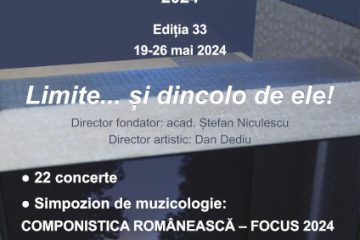 22 de concerte incitante în 5 spaţii artistice bucureştene, la Săptămâna Internațională a Muzicii Noi, de duminică, 19 mai