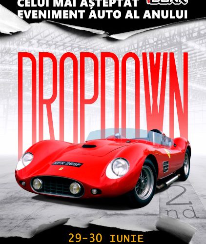 DROPDOWN 2, cel mai așteptat eveniment auto al anului, va avea loc între 29-30 iunie, la Romexpo