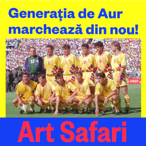 Românii care au făcut din fotbal artă  joacă și pe Lipscani, la Art Safari, din 23 mai