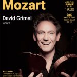 Celebrul violonist francez DAVID GRIMAL cântă MOZART la Sala Radio